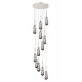 thumbnail image 1 of 126-452-1P-PN-G452-4SM-Innovations Lighting-Milan - 12 Light Cord Hung Pendant In Art Deco Style-20.25 Inches Tall and 23.63 Inches Wide-Polished, 1 of 6