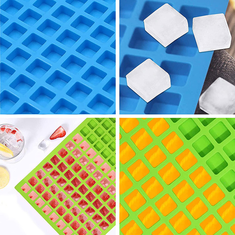 126 Cavity Square Candy Molds Silicone Mold for Hard Candy Chocolate Ganache
