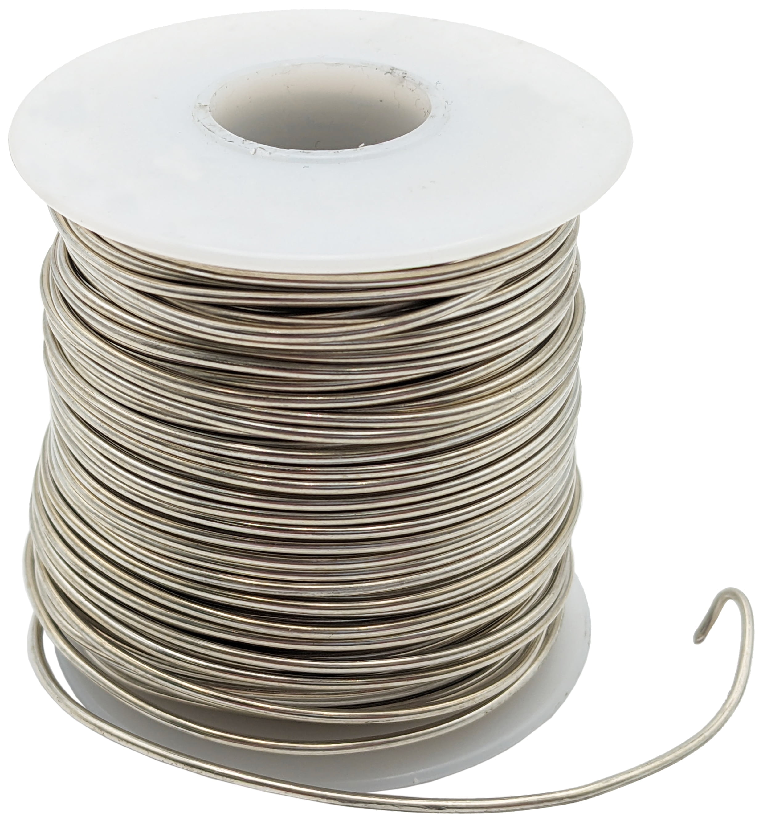 126 Feet 16 Gauge Silver Color Tinned Copper Crafting Wire, Uninsulated