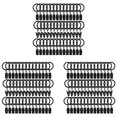thumbnail image 1 of 126 Packs of Curtain Ring, with Clips, Decorative Curtains, Rust, Retro, 1 Inch, Inner Diameter, Black, 1 of 5