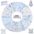 thumbnail image 1 of 126 Pcs Precut Cotton Quilting Fabric Squares 5x5 Inch Floral Scrapbooking Assortment for Craft Projects, 1 of 8