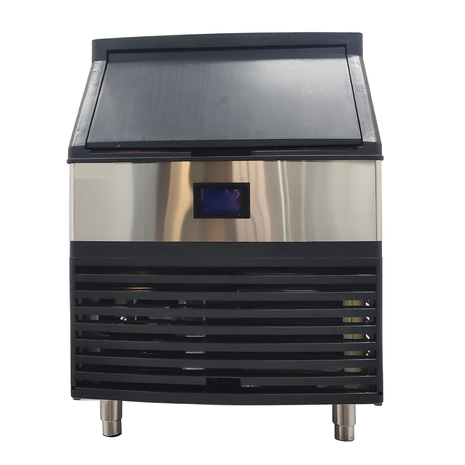 126 Pieces Ice Maker 110V Ice Maker Machine with Filter Commercial Water Cooled Ice Making Machine