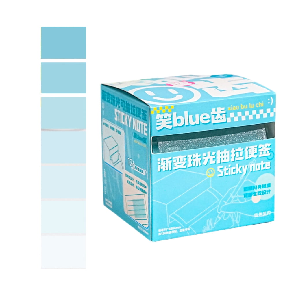 126 Sheets Cute Writing Notes Paper Small Pull out Note Pad, Writing ...