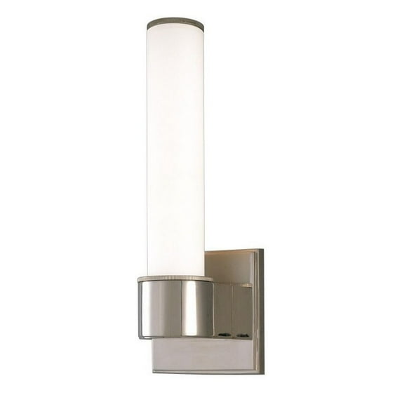 1261-PN-Hudson Valley Lighting-Mill Valley - 1 Light Wall Sconce-12.25 Inches Tall and 4.5 Inches Wide-Polished Nickel Finish