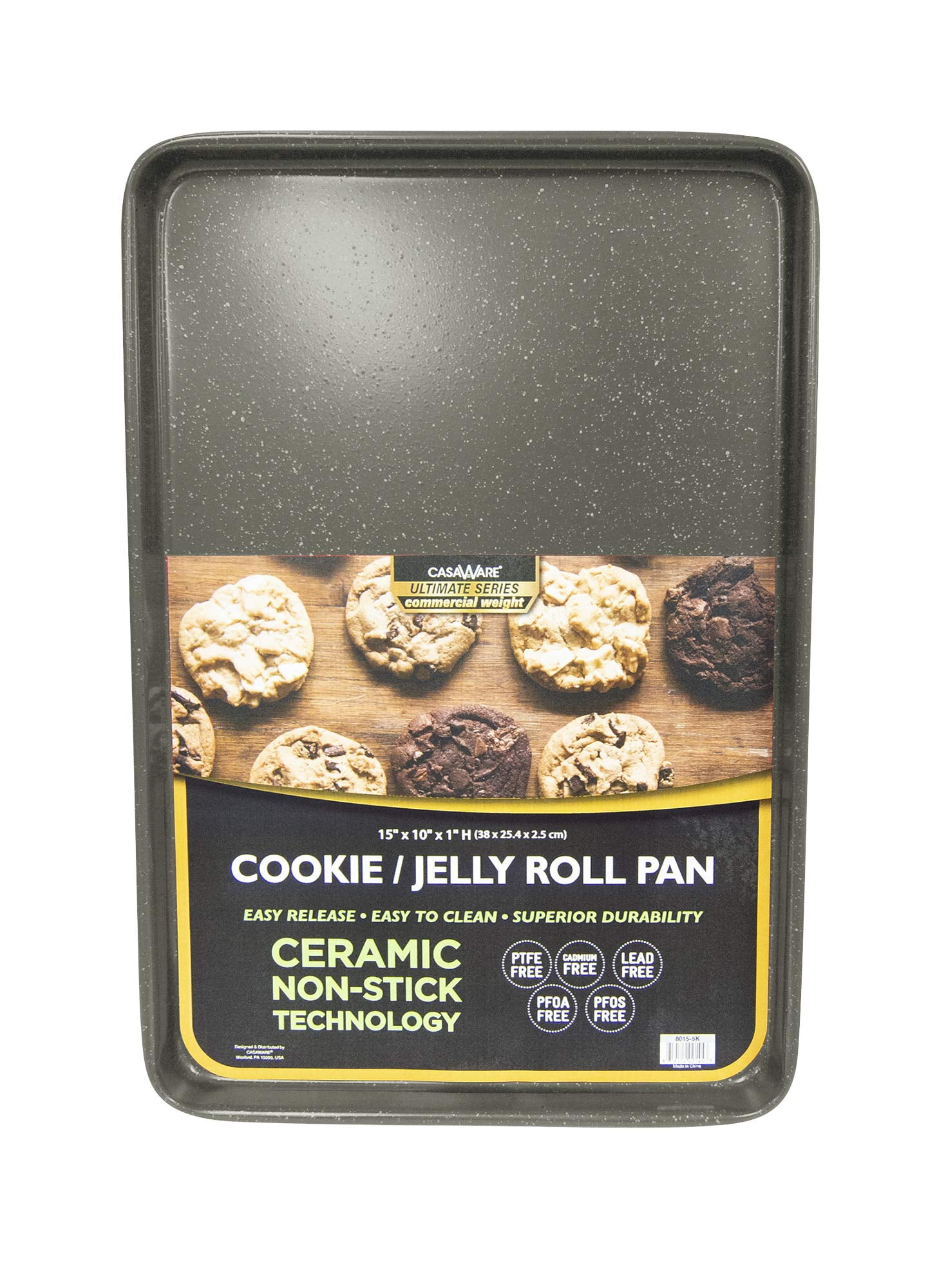 USA Pan Bakeware Jelly Roll Pan, Warp Resistant Nonstick Baking Pan, Made  in  