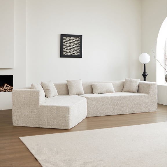 127.5'' Geometric Design - Artistic Sculptural Look - Creative Living Spaces - Skin-Friendly Smooth Touch