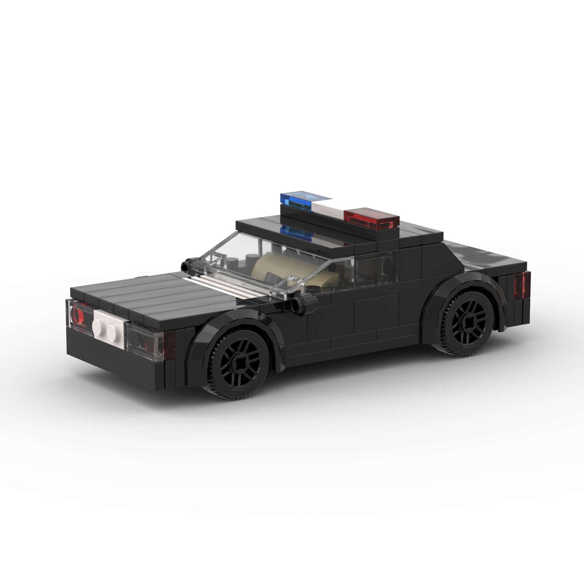 127 PCS LAPD MOC (compatible with mainstream brands)Speed Champions ...