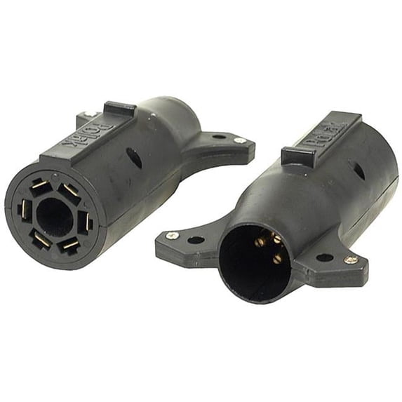 12707E 7 Way RV Plastic Connector