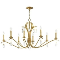 12748CHGL Maxim Lighting Eden - 8 Light Chandelier-24.25 Inches Tall and 48 Inches Wide     -Traditional Installation