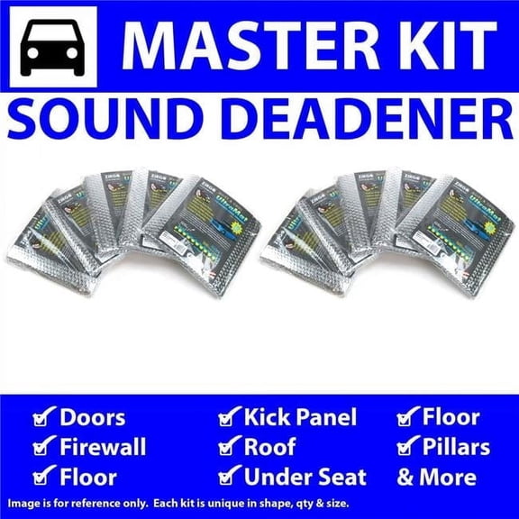 12799cm2 Heat & Sound Deadener for 1968-1974 Torino Master Kit