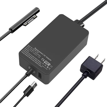 Genuine 127W Microsoft Surface Charger – 15V 8A – Fits Surface Pro X,7,6,5,4,3 & Surface Book, Laptop