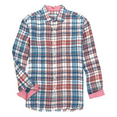 thumbnail image 1 of $128.00 Tommy Bahama Men's Madrona Madras Long-Sleeve Woven Shirt ,Continental,S, 1 of 1