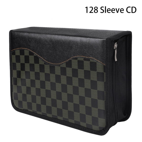 128 Disc CD DVD Case Wallet Storage Holder Album Folder Organizer Carry Bag Box