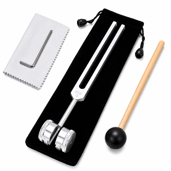 128 Hz Tuning Forks for Healing, Healing Tuning Fork , for Chakra Healing, Tuning Fork Set Frequency Healing Devices