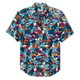 thumbnail image 1 of $128 Tommy Bahama Men's Tortola Fuego Bay S/S Camp Shirt (Color: Coastline, Sm), 1 of 2