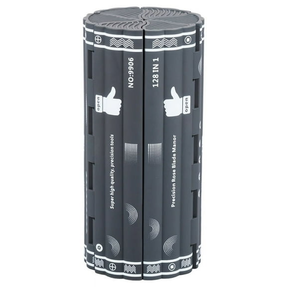 128-in-1 Screwdriver Set Highly Rigid Screwdriver with 6 Tools