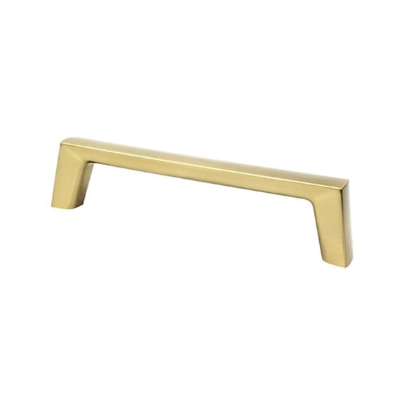 128 mm Brookridge Pull, Modern Brushed Gold