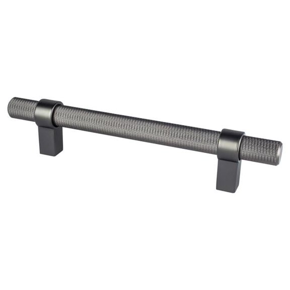 128 mm Center to Center Radial Reign Cabinet Pull, Slate