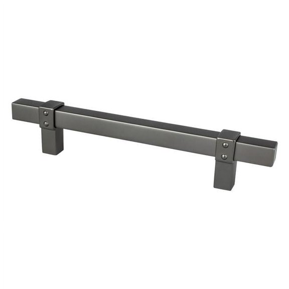 128 mm Center to Center Rivet Rebel Cabinet Pull, Slate