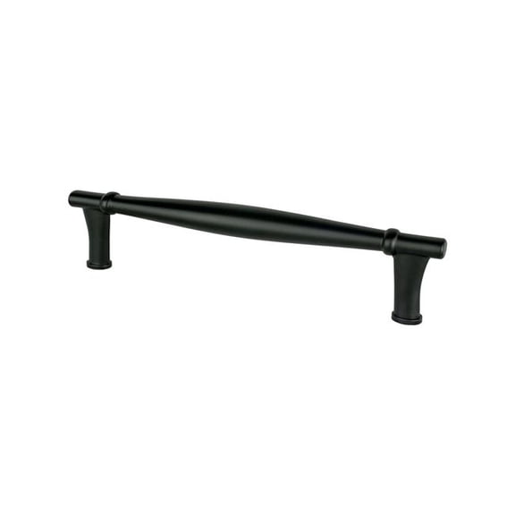 128 mm Dierdra Center to Center Matte Black Door Pull