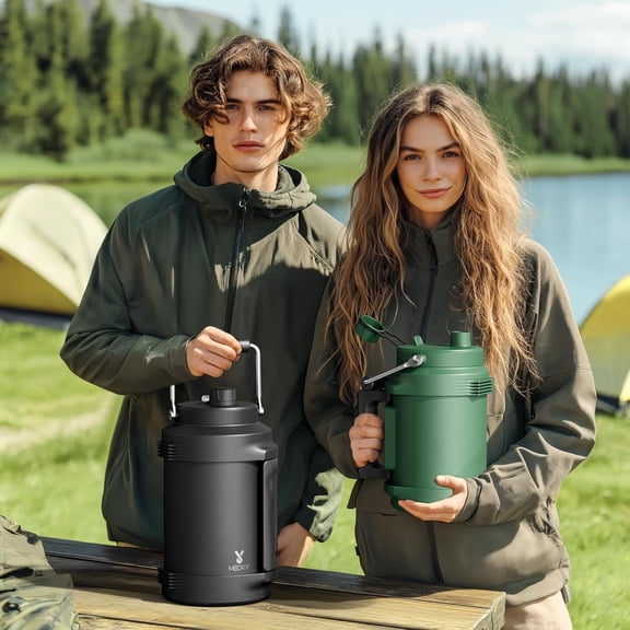 128 oz Insulated Water Bottle - 1 Gallon, Night