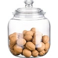 thumbnail image 1 of 128oz Food Storage Canister - 1 Gallon Airtight Plastic Jars Unbreakable - Cookie, Dog Treat, & Pet Food Container - Dishwasher Safe Kitchen Storage, 1 of 6
