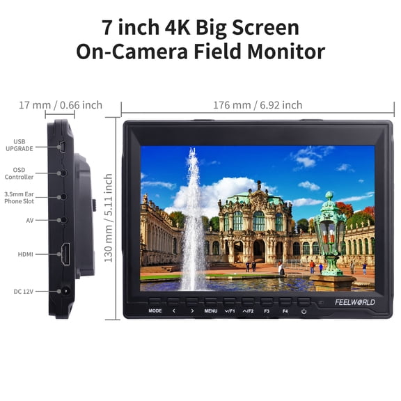 ,1280 * 800 Ips Lcd * 800 Dslr 1280 Ips Lcd Camera 7'' Fw759 Video Camera Fw759 7 Inch Field Video Camera Field Compatible With Dslr
