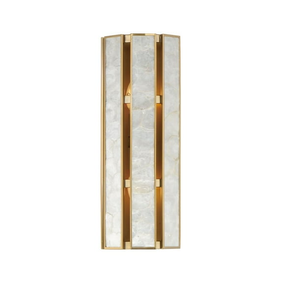 12801CZNAB Maxim Lighting Miramar - 2 Light Wall Sconce-19 Inches Tall and 8 Inches Wide