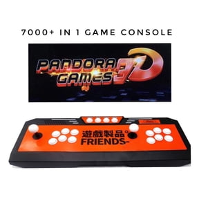 1280x720p HD Pand0ra Games Arcade Game Console, 6000 Games Installed, WiFi Function to Add More Games, Support 3D Games, Search/Save/Hide/Pause Games