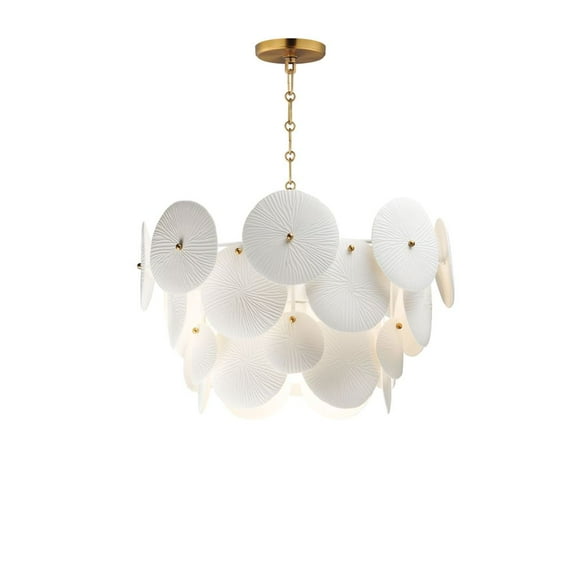 12824WTNAB Maxim Lighting Isla - 4 Light Mini Chandelier-13.5 Inch Tall and 20.5 Inch Wide
