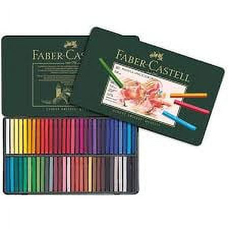 128560 Faber Castell Tin of 60 Polychromos Pastel Crayons Artists
