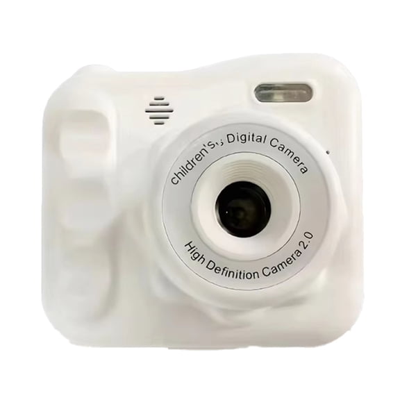 128G Children Mini Digital Camera Can Take Pictures HD Video Small Camera Photography Children Birthday Gift White