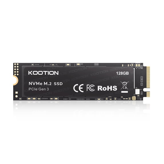128G Gen3x4 NVMe M.2 SSD Up to 2800MB/s PCIe 3.0 Internal Solid State Drive