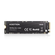 128G Gen3x4 NVMe M.2 SSD Up to 2800MB/s PCIe 3.0 Internal Solid State Drive