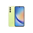 thumbnail image 1 of 128GB Dual SIM GSM Unlocked Android Smartphone with Latin Variant & US Compatible LTE for Galaxy A34 5G A346M - Awesome Lime, 1 of 1