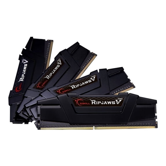 128GB G.Skill DDR4 PC4-21300 2666MHz Ripjaws V for Intel Z170/X99 CL18 Quad Channel kit 4x32GB 1.20V