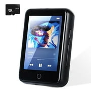 128GB MP3 Player with Bluetooth, 2.5 inch Touch Screen Music Player, HiFi Lossless Audio Quality/Video/Voice Recorder/FM Radio/E-Book, Premium Audio Experience for Music Enthusiasts