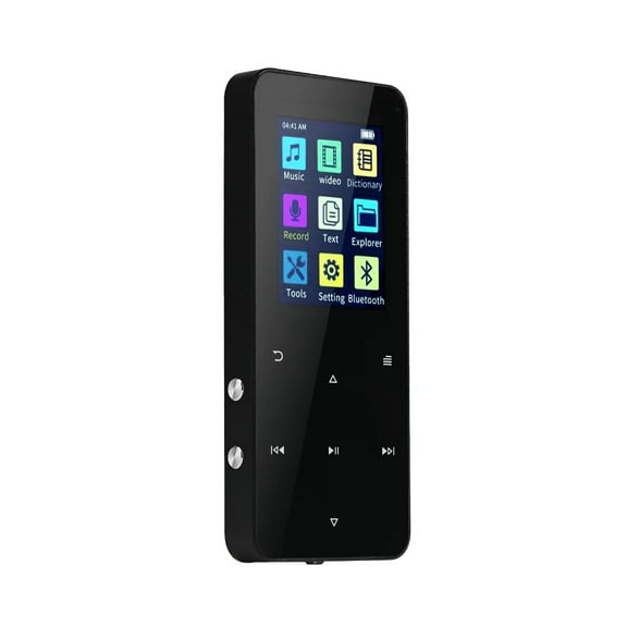 128GB MP3 Player with Bluetooth 5.2, Portable Music Player with Built-in Speaker, Enjoying Your Digital Music and Audiobooks Anytime,Includes FM Radio,Recorder,E-Book,and Comes with Earphones