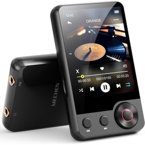 128GB MP3 Player with Bluetooth 5.3, 2.4" Portable Full Touchscreen Music Player with Speaker and Micro SD Card Slot, MP4 Player with FM Radio,Voice Recording,Support up to 128GB SD Card