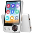 thumbnail image 1 of 128GB MP3 Player with Bluetooth, joliker 2.4" Portable Full Touch Screen Music Player with Speaker and Micro SD Card Slot, MP3 Player with FM Radio,Voice Recording,Earphone,for Kids and Outdoors, 1 of 7