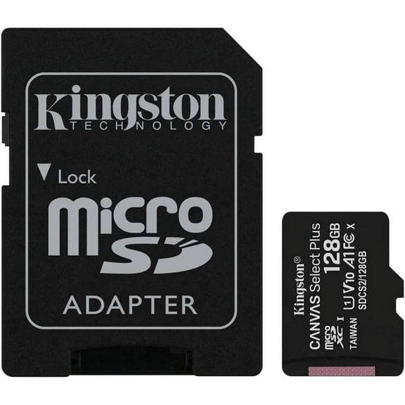 128GB Memory Card for Motorola Moto G Power 5G (2023)/5G Stylus (2023) Phone - Kingston High Speed MicroSD Class 10 MicroSDXC L8V