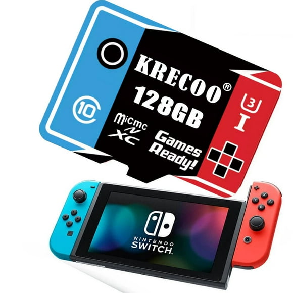 128GB Micro SD Card SDXC - High-Speed Card for Android, Cameras, Nintendo Switch
