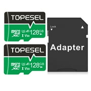 TOPESEL 64GB Micro SD Card U3 V30 Flash Memory Card Micro SDXC UHS-I TF Card 1 Pack
