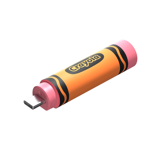 128GB SANDISK Crayola USB-C Flash Drive Mango Tango - SDCZIC-128G-G46O
