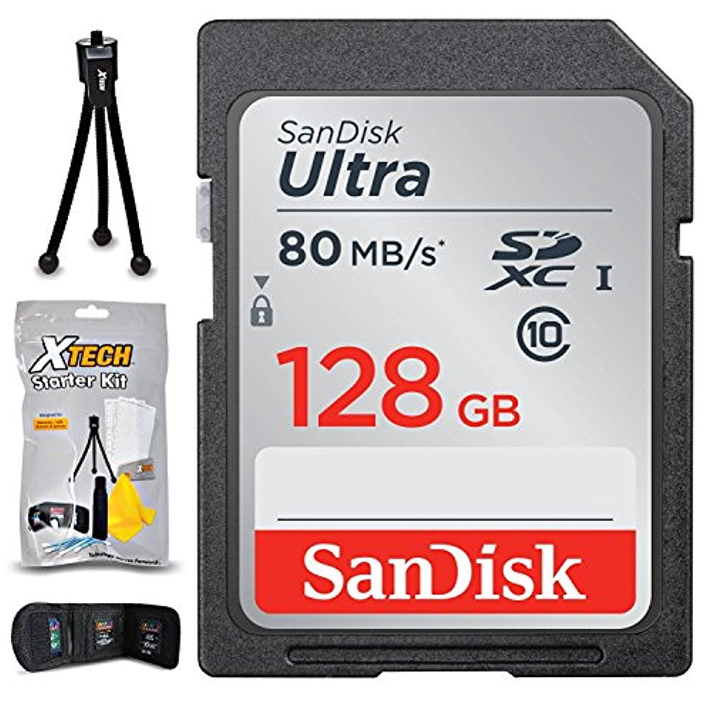 CanonPowerShotSX720 HS SDカード付き 128GB SD Memory Card (High-Speed) + Xtech Starter Kit for Canon