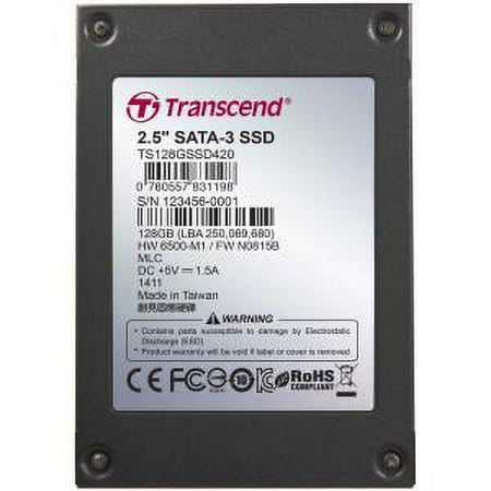 128GB SSD420 SSD SATA 3 2.5IN MLC IND