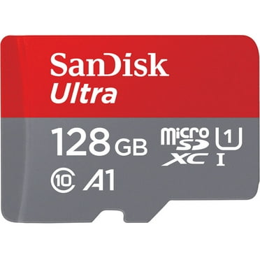 128GB Sandisk Ultra microSDXC UHS-I Memory Card for Android A1 CL10 Full HD