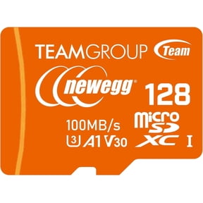 NEWEGG microSDXC A1 Card, Read Speed up to 100 MB/s, 128GB for Cameras, Drons, and Android Smartphones, 4K UHD U3 V30, TUSDX128GIV30A172
