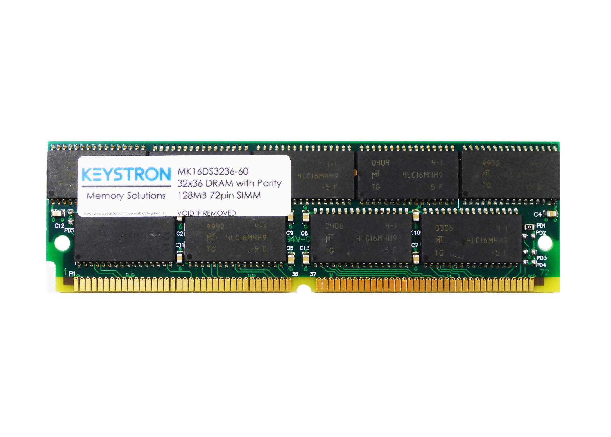 128MB 72pin with parity EDO SIMM 60ns RAM Memory Upgrade