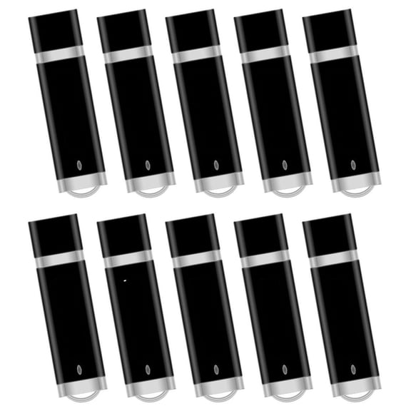 128MB Flash Drive USB 2.0 Metal Rotating Flash (50PACK*128MB Blue)